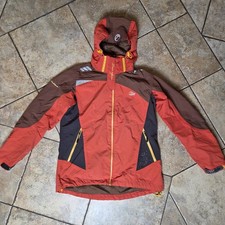 Vintage Lowe Alpine Waterproof Jacket - Women's Large UK 12 - Burnt Orange