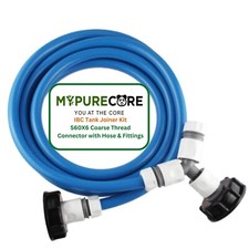 IBC Tank Joiner Kit – S60X6 Coarse Thread Connector with Hose & Fittings