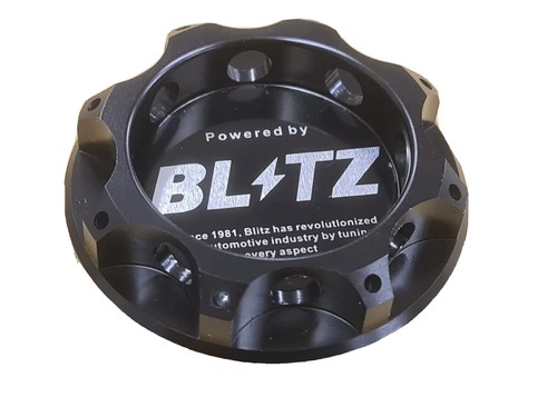 Blitz oil filler cap black - blitz,