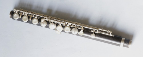 Wooden boehm flute - , middle