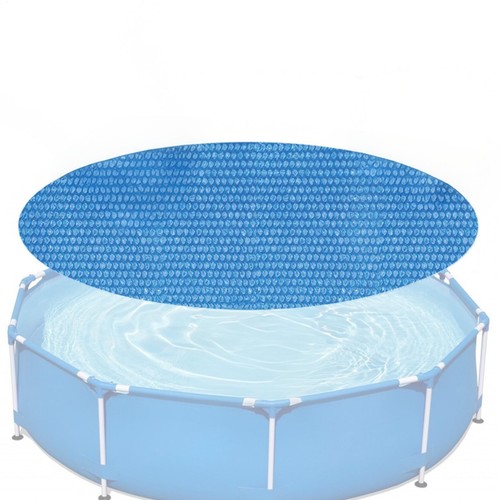 Round solar pool - pool, pe