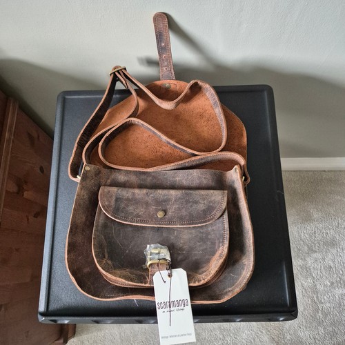 Scaramanga leather saddle - scaramanga,