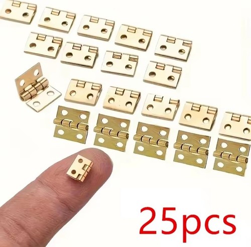 Small mini metal - metal, hinges