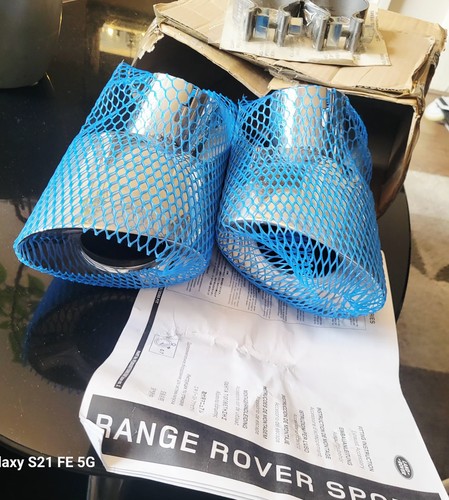Range rover sport exhaust tips - range,
