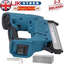 Brushless 18 Gauge Brad Nail Gun Cordless Stapler Nailer For Makita Battery 18V