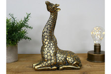 Tall 25cm Gold Resin Metallic