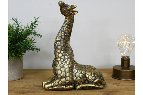 Tall 25cm gold resin - tall,