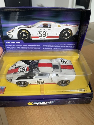 Scalextric ford gt40 le - scalextric,