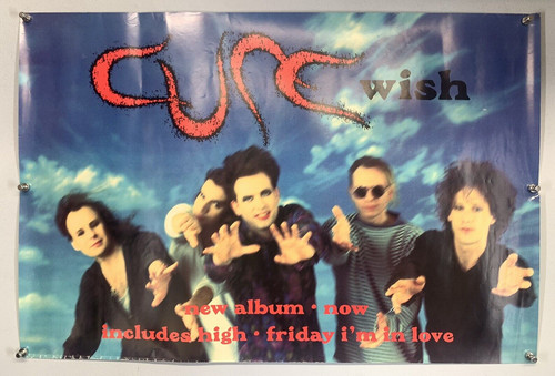 The cure poster - poster, vintage