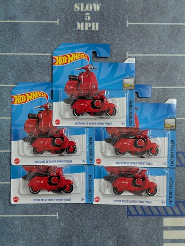 Hot wheels vespa super - vespa, 90