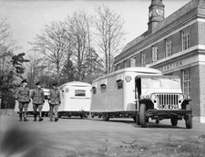 New Automobile Association mobile offices each which housed a - 1949 Old Photo