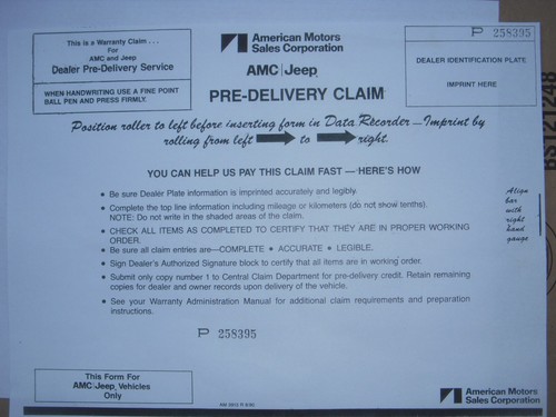 Amc claim amx - amx, javelin