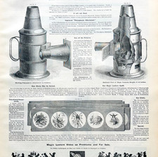 1886 Magic Lantern Projector