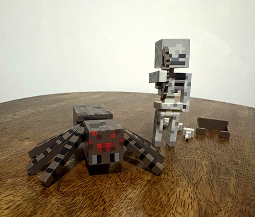 Minecraft spider jockey - spider,