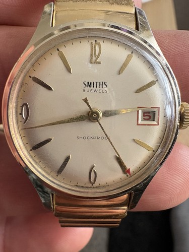 Vintage mens smiths mechanical