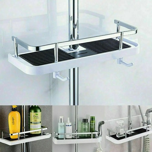 Bathroom shelf shower pole - shelf,