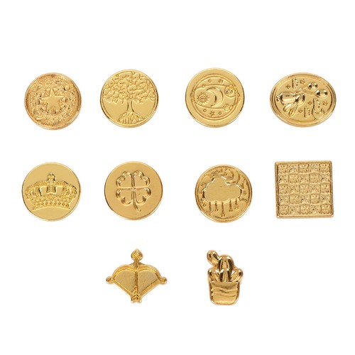 10pcs wax seal stamp head - 10pcs,