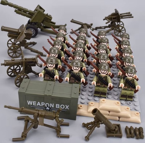 Custom lego military army - military,