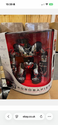 Robosapien robot chrome - robosapien,