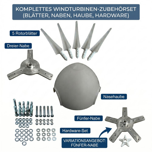 Wind turbine accessories set - accessories,