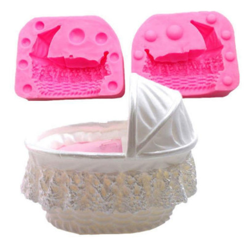 Baby cot crib silicone mould - baby,