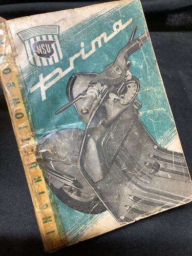 1957 booklet nsu prima - booklet, motor