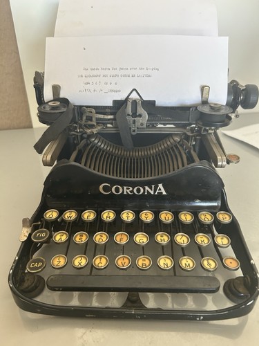 Antique corona model folding - corona, 3