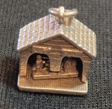 Vintage Sterling Silver Nuvo Weather House
