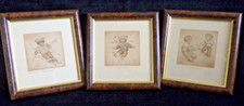 SUE WILLIS TRIO OF FRAMED