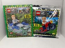 LEGO Jurassic World mini-builds & Minifigures in paper bags | Brand new