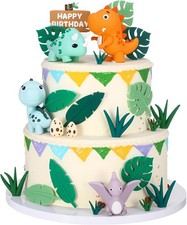 27PCS Dinosaur Cake Toppers