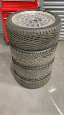 BBS 16" ALLOY WHEELS x4 RS223 WITH CAPS & GOODYEAR EAGLE F1 215/40/ZR16