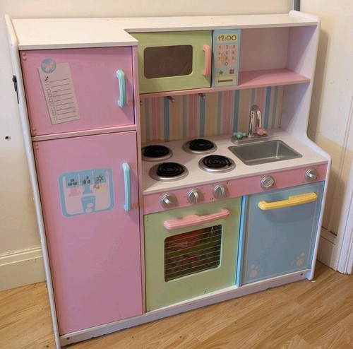 Kidkraft large pastel wooden - large,