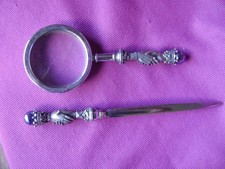 MAGNIFYING GLASS LETTER OPENER
