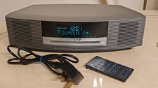 Bose Wave III Music System In Silver FM DAB+ CD Tap On/Off Serviced Remote READ