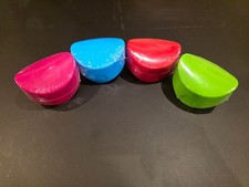 Pringle snack pots x 4 (assorted colours) Lunchbox filler