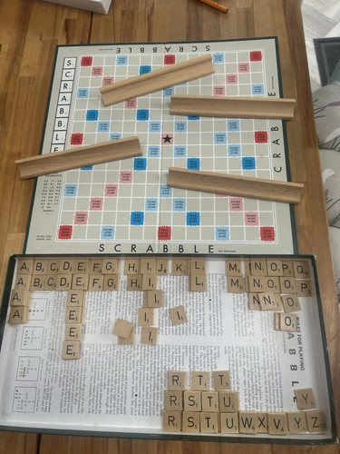 Scrabble original wooden - original.,