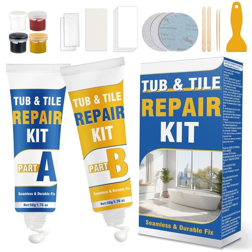Bath repair kit white - white,, endhokn