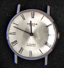 Oriosa Hand-Wind Peseux 330 Vintage Swiss Watch -- Spares/Repairs