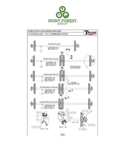 Twose breaker roller - breaker,