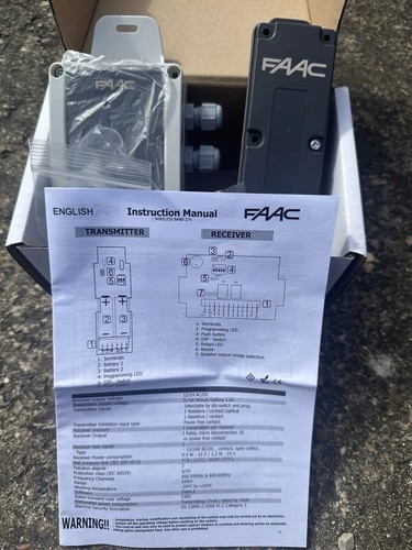Faac wireless safty edge - faac,
