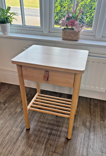 Ikea bjorksnas birch bedside - birch,