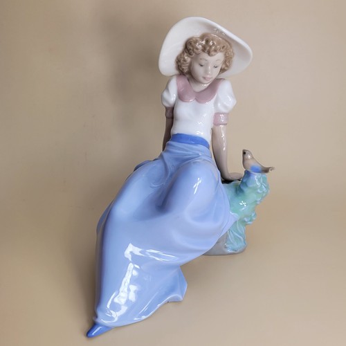 Nao lladro porcelain - by,