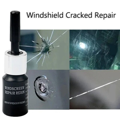 Car windscreen crack repair - crack,