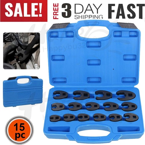15x crowfoot wrench set metric - wrench,