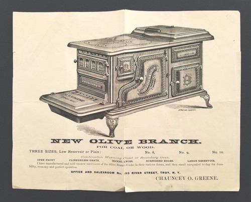 1880 antique new olive - antique, branch