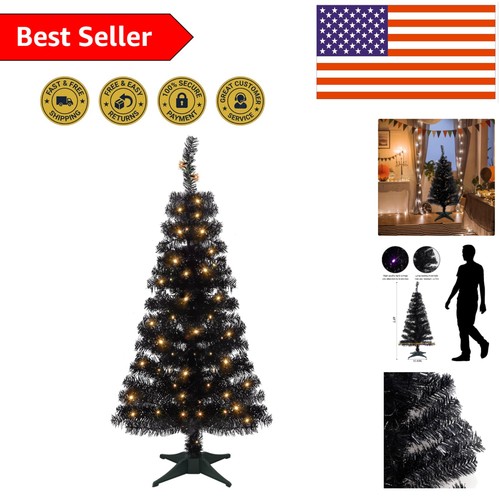 Durable 4ft black christmas - 4ft,
