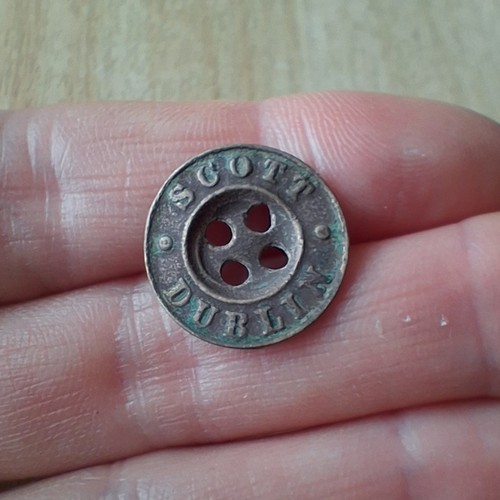Vintage dublin irish button - irish,