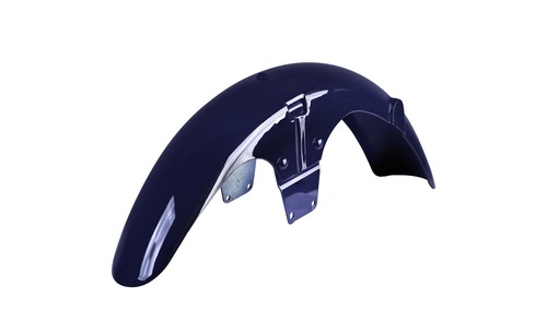 Front mudguard blue plastic - blue,