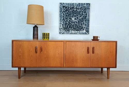 Plan fresco mid century - plan, teak